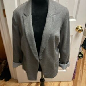 Classic gray blazer